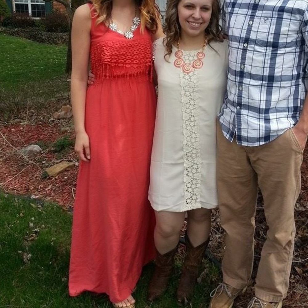Orange Maxi Dress